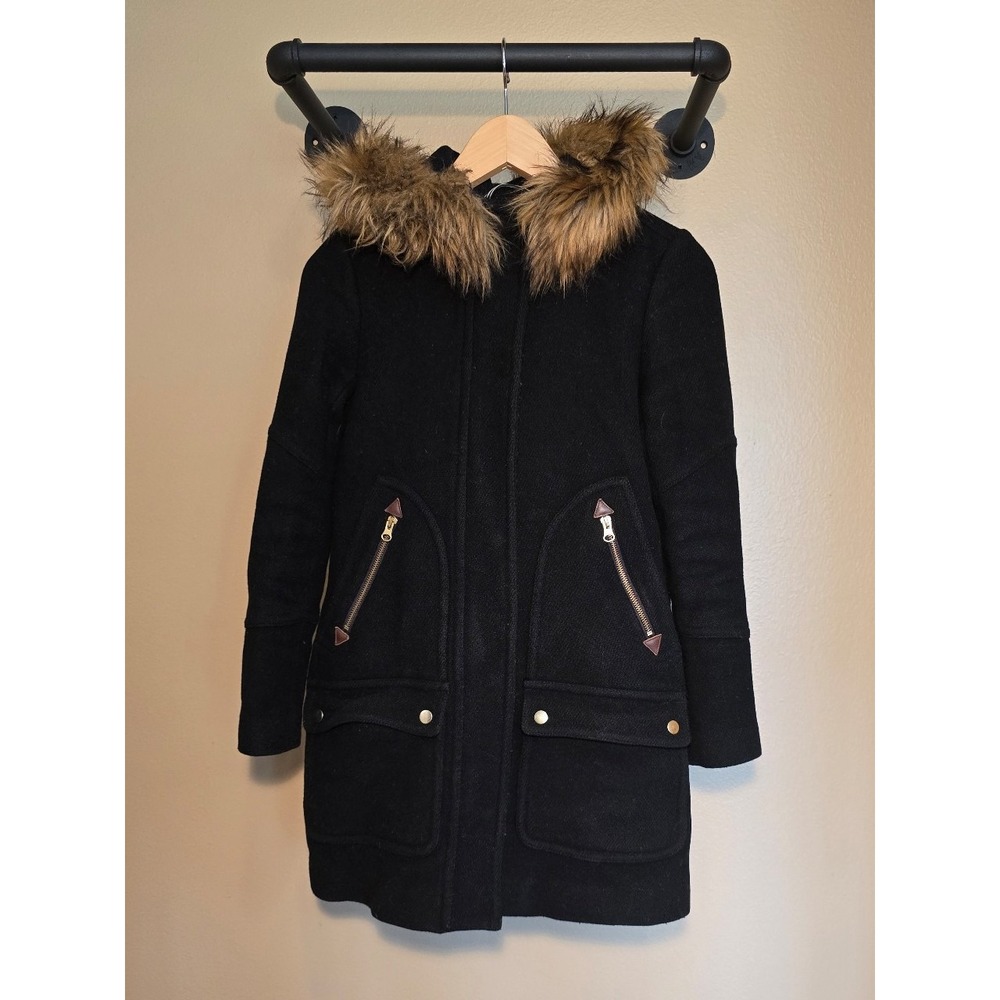 J. Crew Chateau Parka made with Italian Wool
